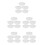 25Pcs Transparent Plastic Scale Pan with Measurement Marks for Kitchen 5