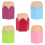 30Pcs ABS Pencil Holders Assorted Colors Desk Pen Organizer for Home 9