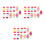 150Pcs Mixed Pattern Wooden Buttons Two Holes for DIY Sewing Projects 3