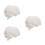 3Pcs White Plastic Brain Model PVC Human Anatomy Display for Education 7