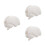 3Pcs White Plastic Brain Model PVC Human Anatomy Display for Education 9
