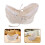 20Pcs Beige Cloth Basket Liners for Wicker Baskets Reusable Washable 11