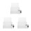3Pcs Clear Acrylic Tip Jar Lockable Donation Box for Bartenders 6