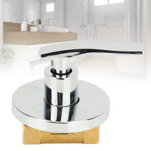 Copper Angle Valve Leak-Proof Concealed Install, Water Stop for Kitchen/Bathroom