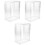 3Pcs Acrylic Cutter Storage Holder Transparent Kitchen Tool Organizer 5