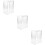 3Pcs Acrylic Cutter Storage Holder Transparent Kitchen Tool Organizer 11