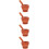 4Ensembles Mortier Pilon Marron Pour Cuisine Ail Épices 10