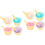 2Sets Kunststoff Eiscreme Schälchen Für Kindertisch 5