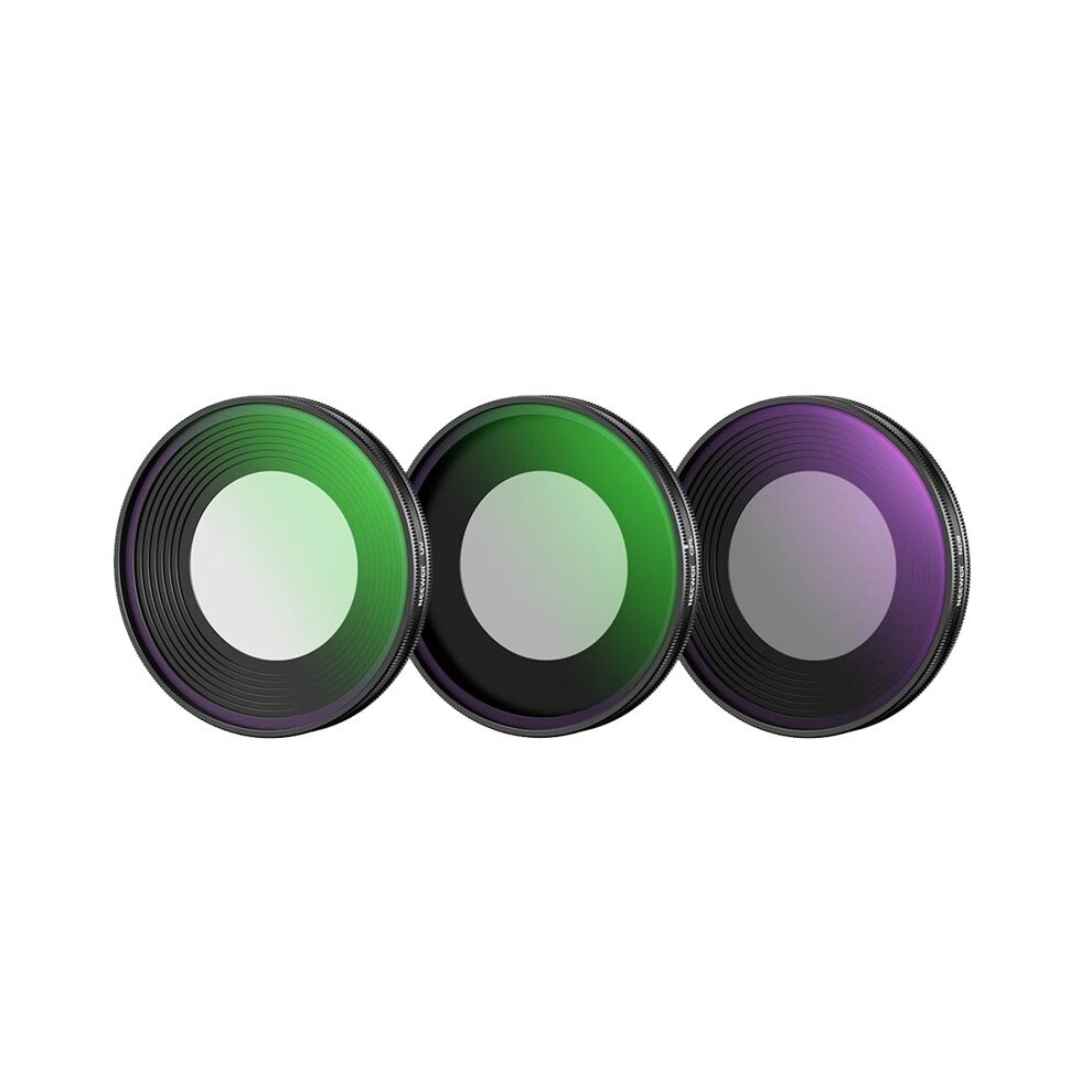 Neewer Nd Filter Set Nd8/Uv/Cpl For Osmo Camera Lenses Polarizer Multilayer Filter With Screen Protector 6031973623457
