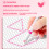 6PCS Decorative Curves Pattern Pens For Scrapbooking-Type D 5