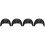 4Pièces Inserts Casque ABS Protection Légers Anti-Collision 6