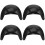 4Pièces Inserts Casque ABS Protection Légers Anti-Collision 7