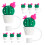 24Pièces Couvercles Cartoon PVC Vert Protection Réutilisable 2