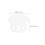 100Pcs White Plastic Hole Covers Snap Locking Caps for Cabinet Screws 2