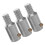 12Pcs Silver Aluminum Threaded Replacement Tips for Mop Broom Handles 3