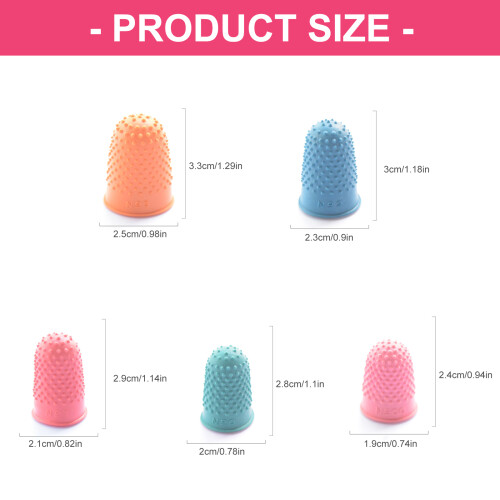 Reusable Washable Rubber Finger Protectors High Temperatures 2