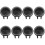 8Pcs Black Electric Kettle Covers Replacement Lids for Kitchen 5