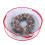 Christmas Decoration Hanging Storage Bag Clear Durable-Gray 6