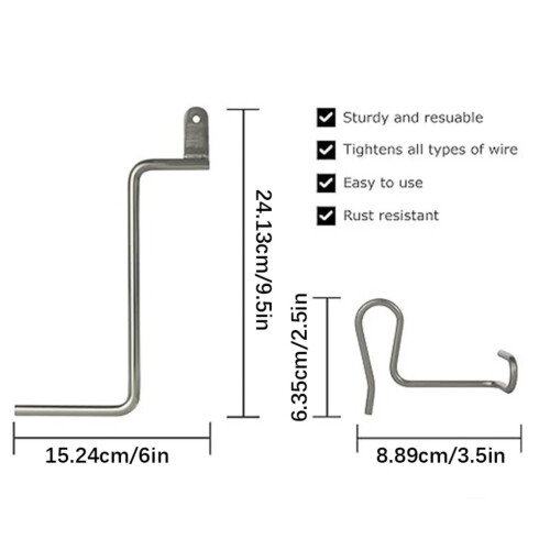 Le kit de réparation de clôture professionnel comprend-40 pièces 2