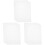 15Pcs White Paper Lubricating Sheets for Shredder Gear and 2