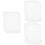 15Pcs White Paper Lubricating Sheets for Shredder Gear and 6