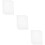 15Pcs White Paper Lubricating Sheets for Shredder Gear and 9