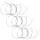4Sets Violin Strings Steel Set Assorted Color Durable Nickel Plated 2