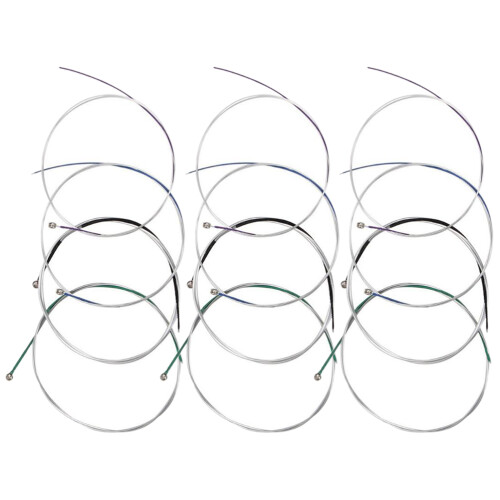 4Sets Violin Strings Steel Set Assorted Color Durable Nickel Plated 2