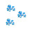 3Pièces Chaussures De Patinage Enfants Protection Double Rangée 6