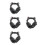 4Pièces Cache-Oreilles Protection Froid Hiver 5