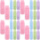 32Pcs Assorted Color Retractable Erasers Tpr ABS for Students Exam Use 6
