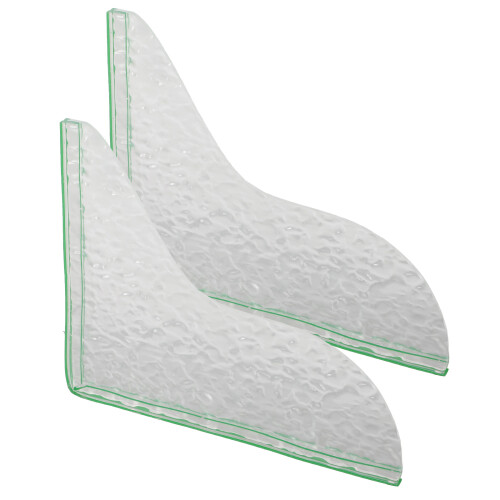 4Stk Transparenter Spritzschutz Einfacher Halt 1