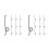 20Pcs Durable Stainless Steel Tool Springs Silver Replacement Set 4