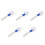 5Pcs Plastic Pool Scrub Brush with Corner Design for Steps and Pools 5