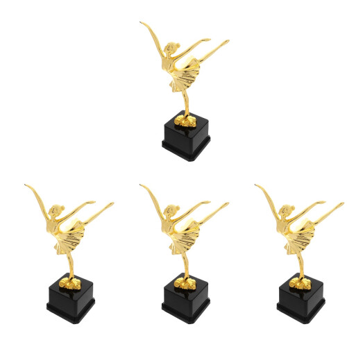 4Pcs Smooth Surface Award Trophy for Talent Shows 2