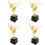 4Pcs Smooth Surface Award Trophy for Talent Shows 6