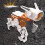 Solar Robot Kit Space Dog Model, Plastic, LR44 Battery, 150mAh 8