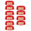 5Pcs Sleek Plastic Fire Extinguisher Floor Stand Base with Glow Design 6