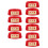 5Pcs Sleek Plastic Fire Extinguisher Floor Stand Base with Glow Design 7