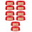 5Pcs Sleek Plastic Fire Extinguisher Floor Stand Base with Glow Design 10
