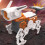 Solar Robot Kit Space Dog Model, Plastic, LR44 Battery, 150mAh 5