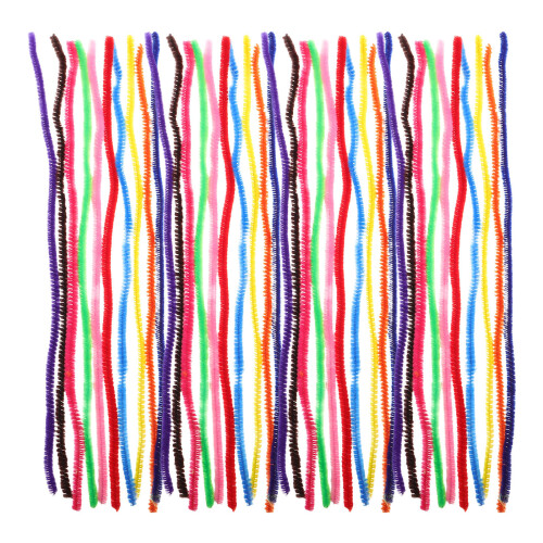1500Pcs Thick Pipe Cleaners Assorted Colors for Art and Craft Projects 1