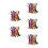 1500Pcs Thick Pipe Cleaners Assorted Colors for Art and Craft Projects 6
