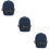 3Sets Universeller Baseball Hut Einsatz Mit Schlagfestem Schutz 11