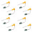 8X DC5V Single Non-Switched Atomization Humidification Module DIY Ultrasonic Atomizer TYPE-C Humidifier Circuit Board 1