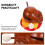1Set Durable Wooden Stick Set for Children Percussion Play 8