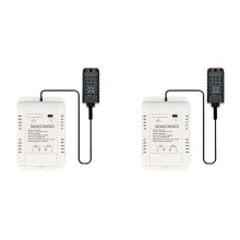 2X für Tuya Zigbee mit Temperatur-Feuchtigkeitssensor 16A 3000W Thermostat für Alexa Home Yandex Alice