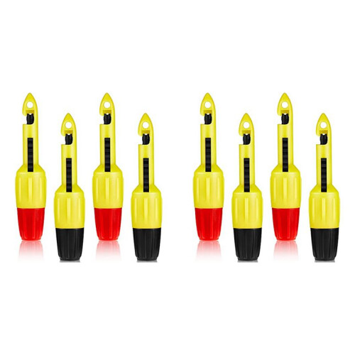8x Wire Piercing Probe Piercing Clip Set Wire Piercing Tool for Insulation Piercing Test for Multimeter Voltage