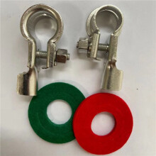 5 Pair Battery Terminals Connectors Clamps Copper Battery Terminal Kit with Battery Corrosion Terminal Protectors 17mm