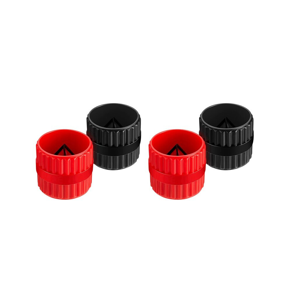 4 Pcs Inner And Outer Reamer Pipes And Pipe Deburring Reamer Pipe Chamfering Tools Suitable For Pvc Ppr Copper Pipe -A 6033578519562